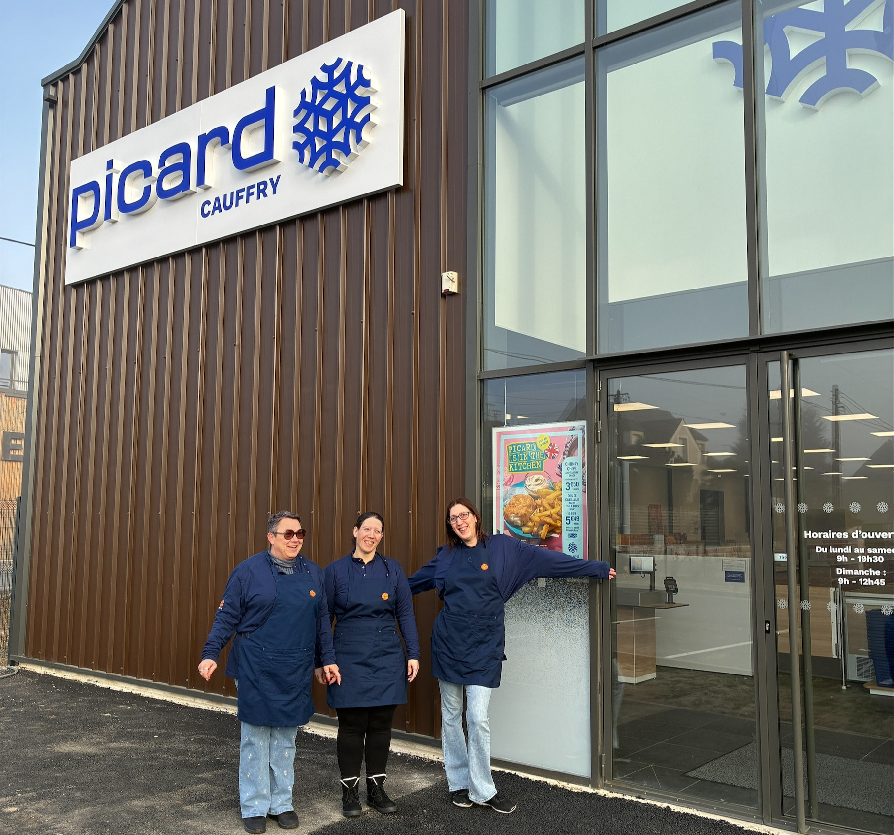 Cauffry : Picard ouvre un nouveau magasin et assure son succès national
