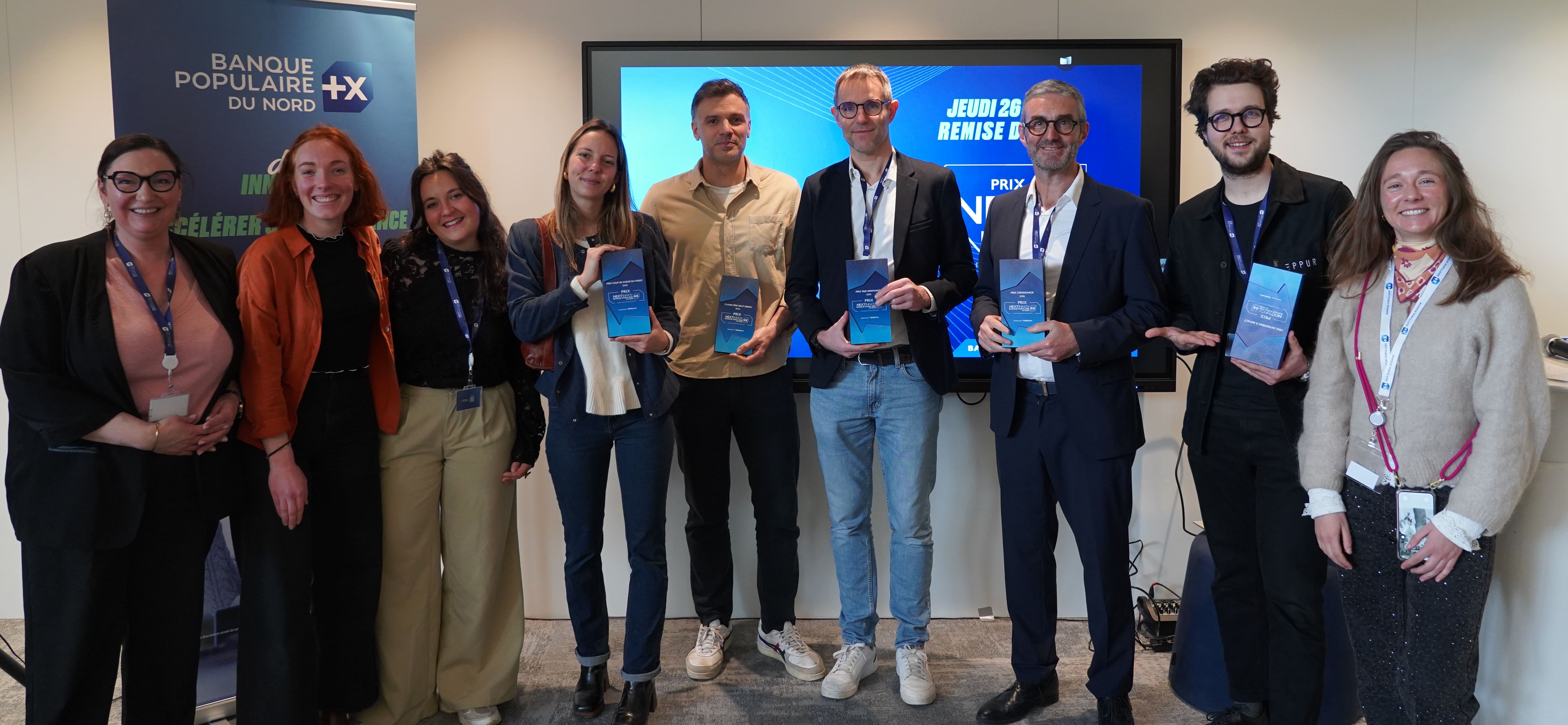 Cinq lauréats récompensés au Prix Next Innov 2026