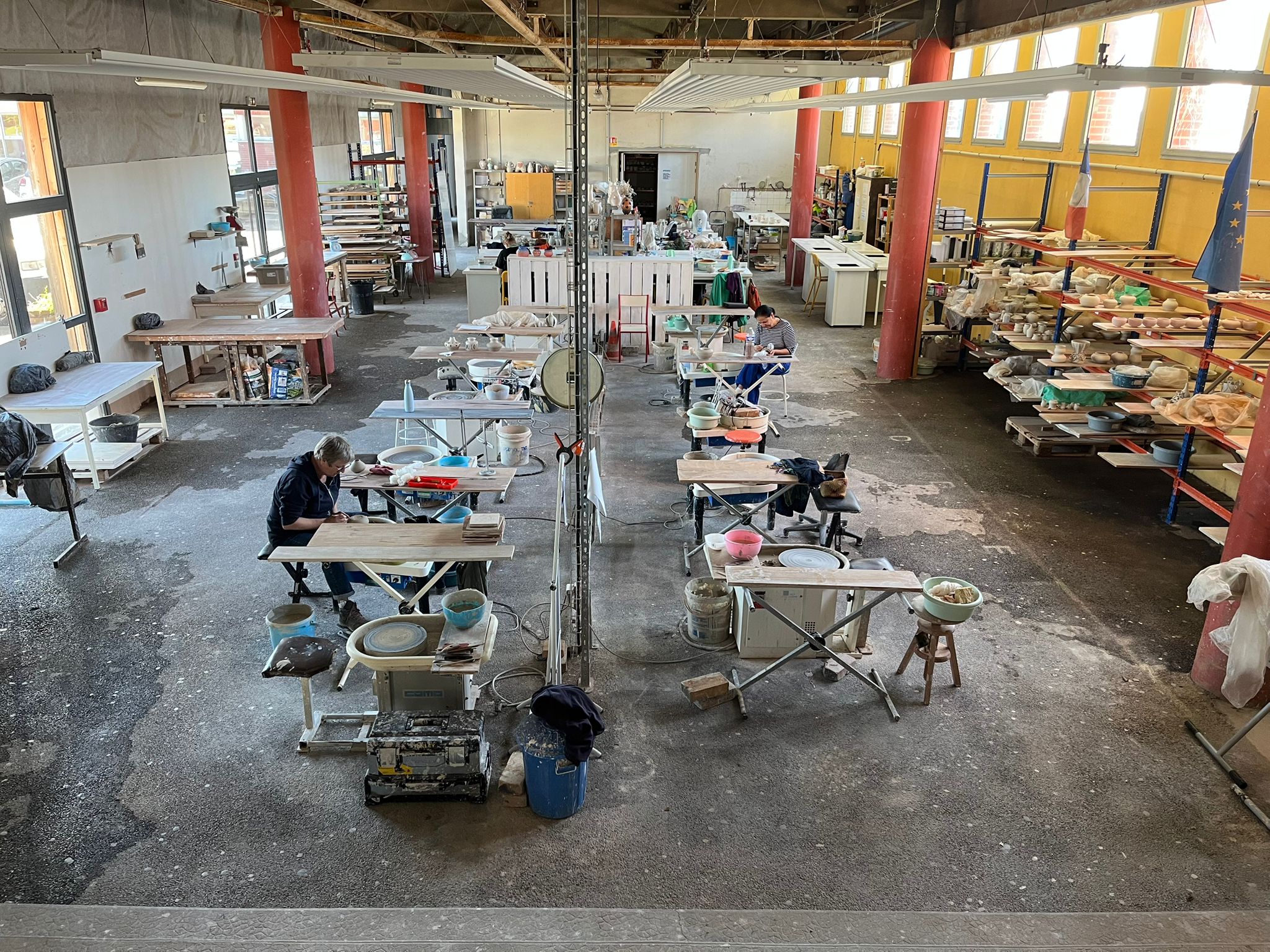 Port-Jérôme-sur-Seine : le Pôle céramique Normandie forme les artisans de demain