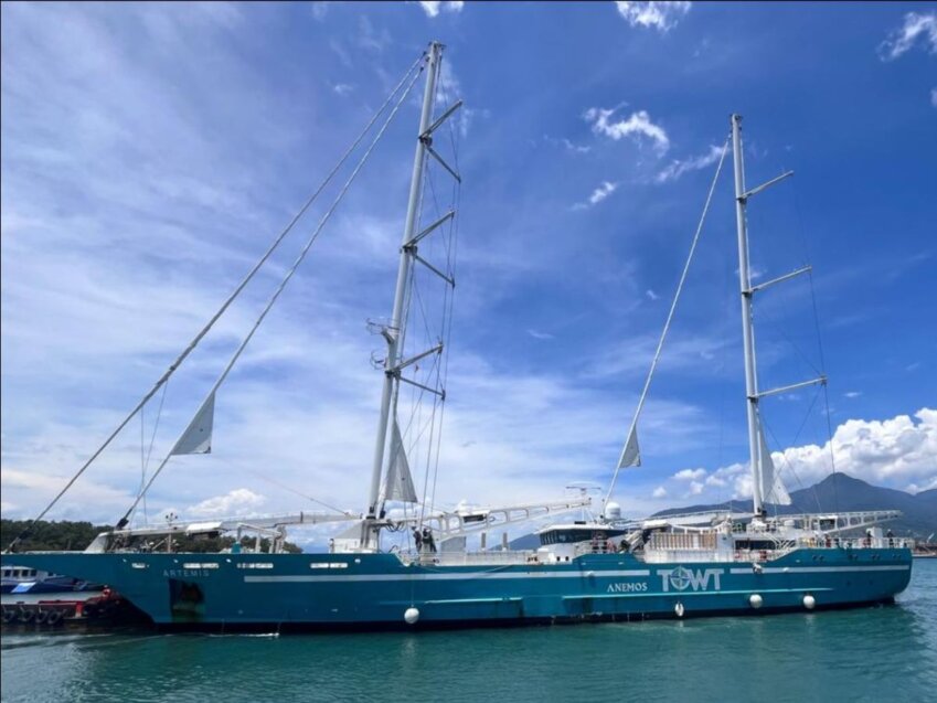 Le Havre : La société de transport maritime à la voile Towt devient New Towt