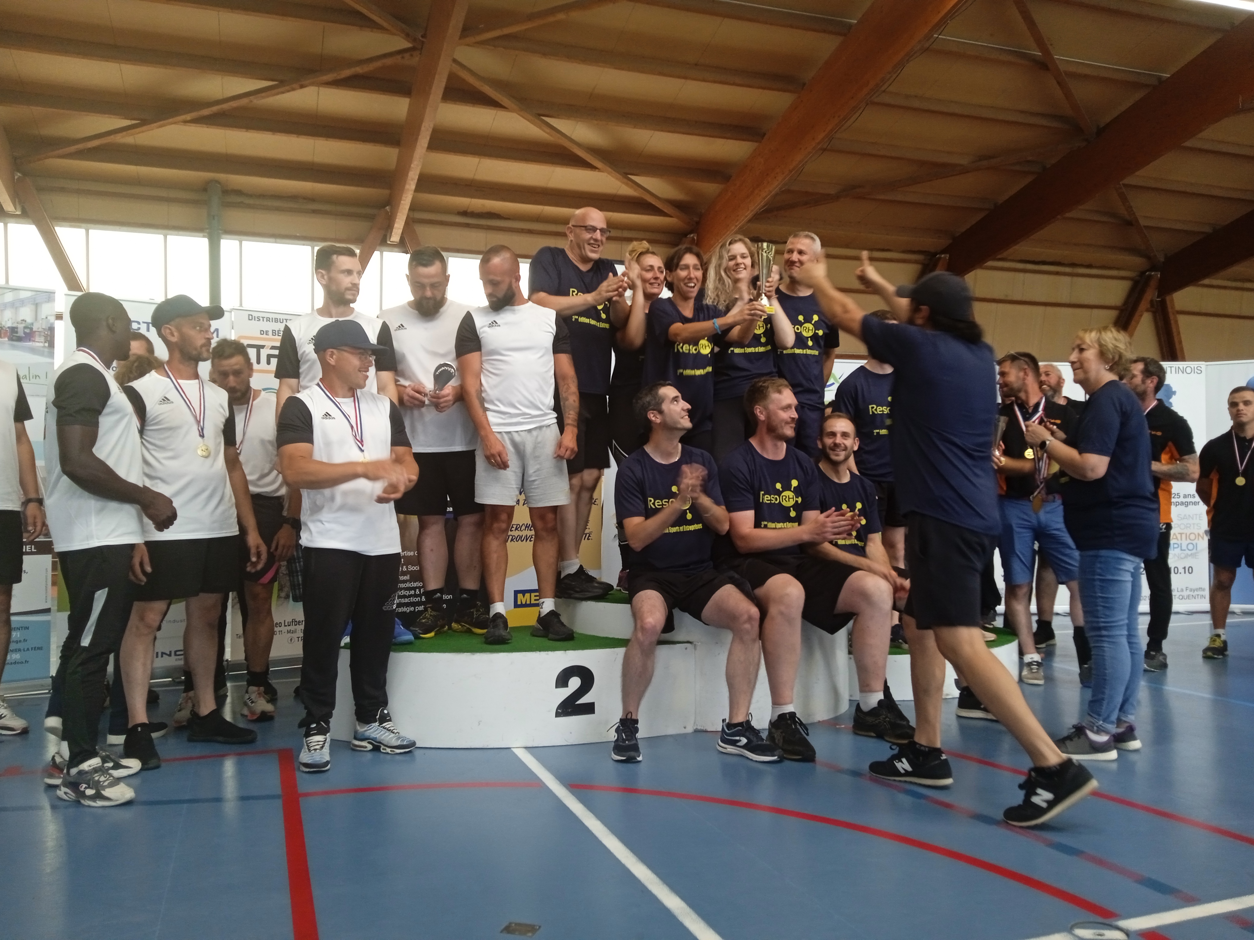 À Saint-Quentin, l’association Réso RH fédère autour du sport 