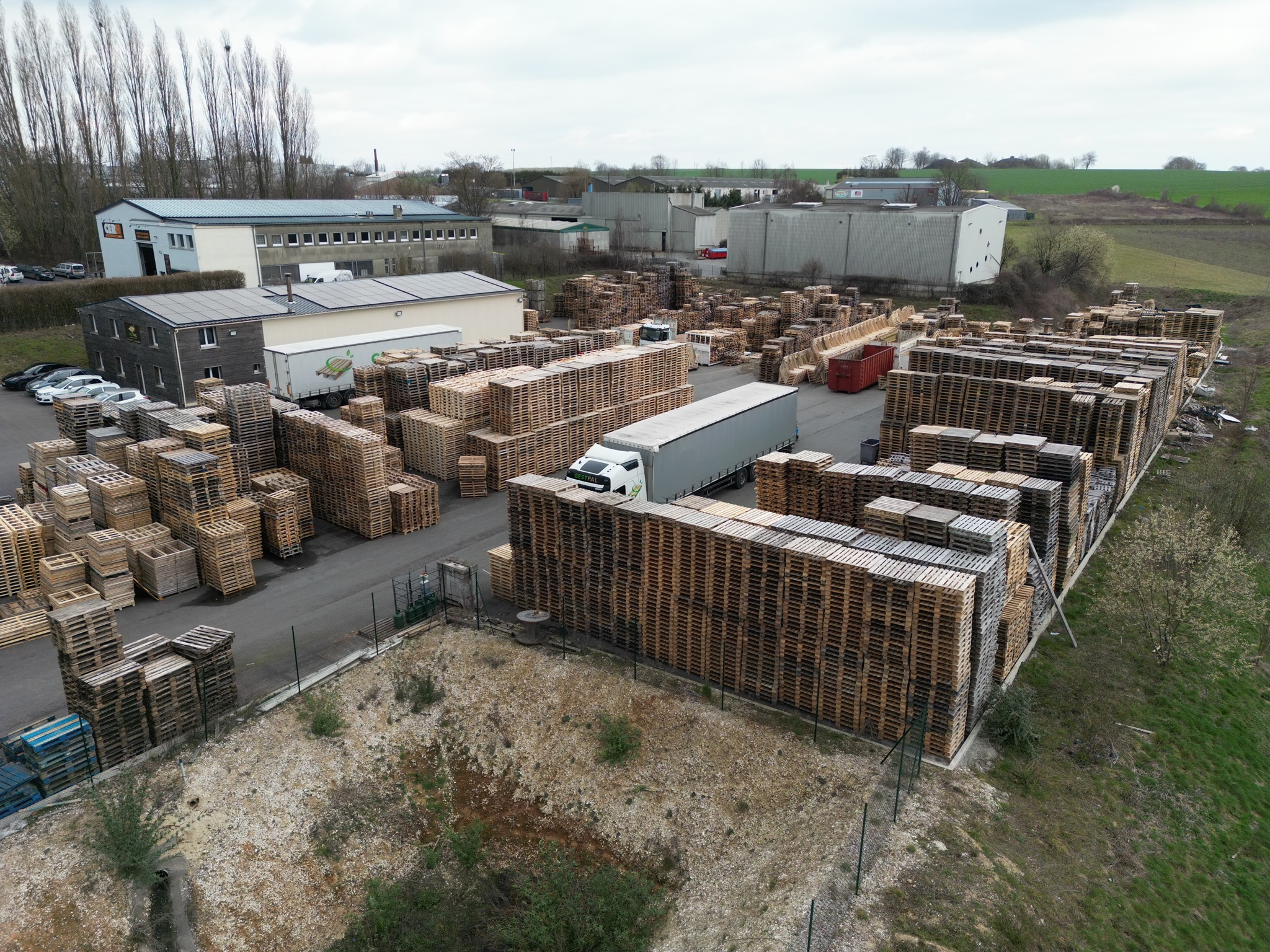 À Morcourt, Gestpal recycle les palettes