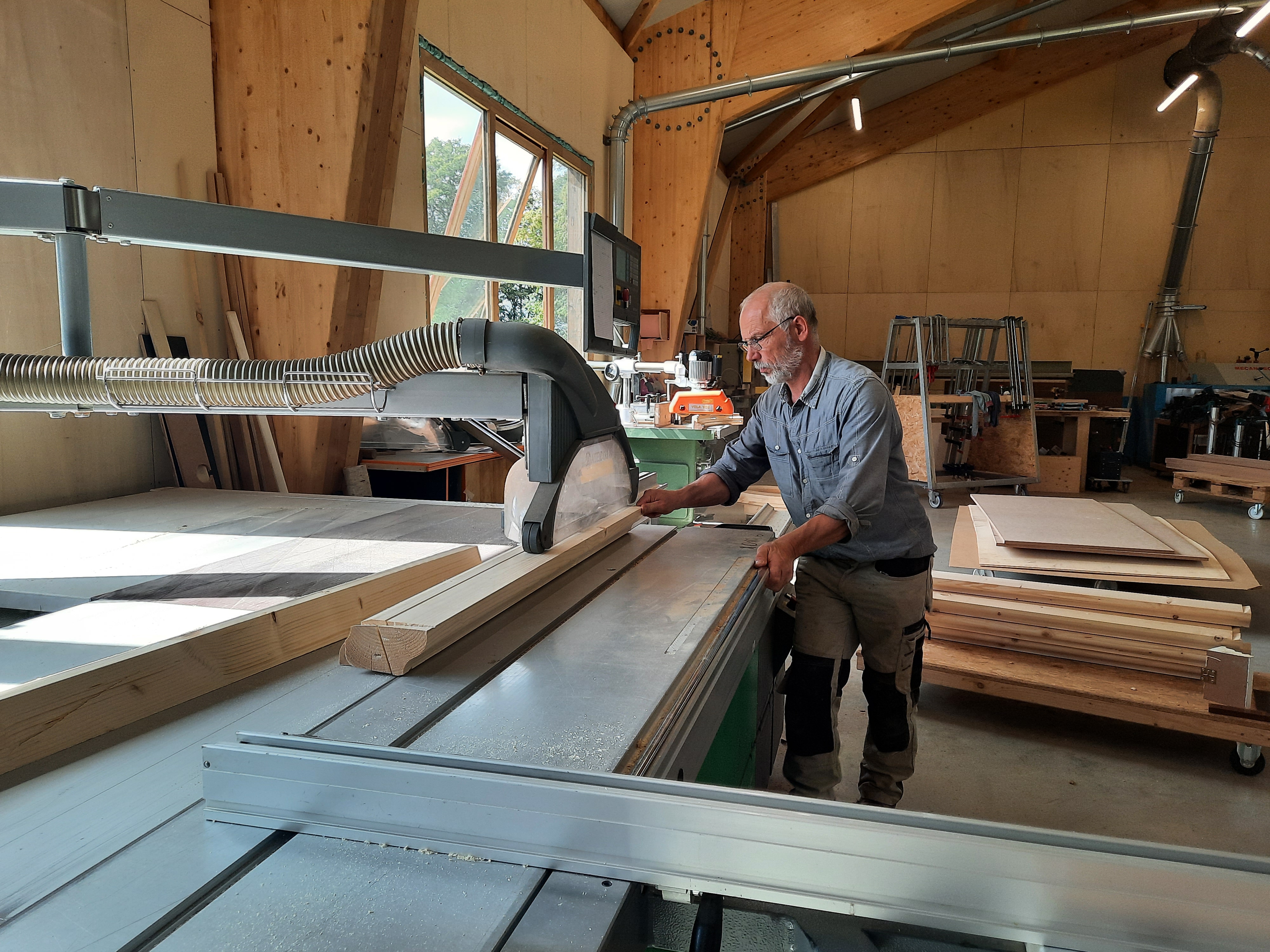 À Hary, l’entreprise Preux Charpentes renaît de ses cendres